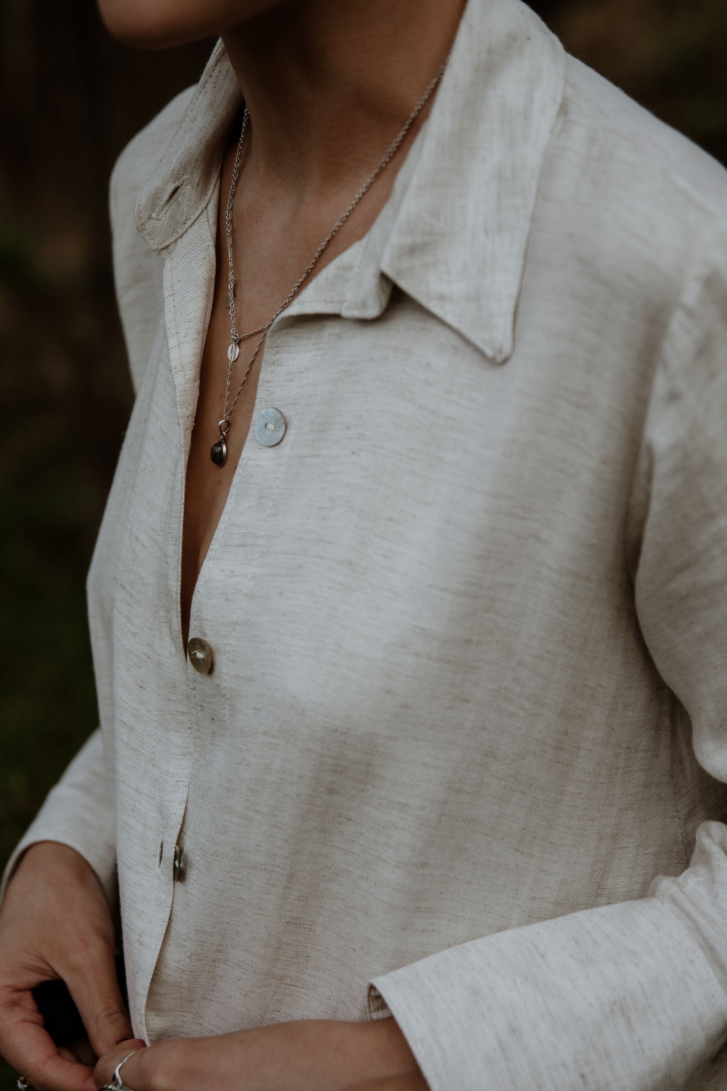 NYSSA SHIRT | NEUTRAL